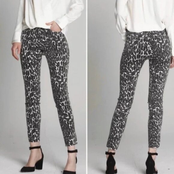 Driftwood Jackie Leopard Print Jeans - Picture 8 of 8